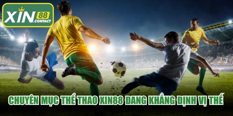 Chuyên mục thể thao XIN88 đang khẳng định vị thế đẳng cấp nhất